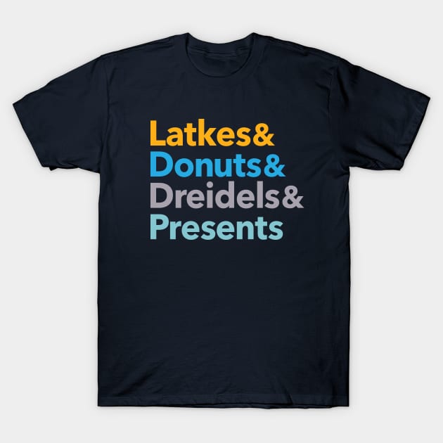 Favorite Hanukkah Things T-Shirt by DesignWise